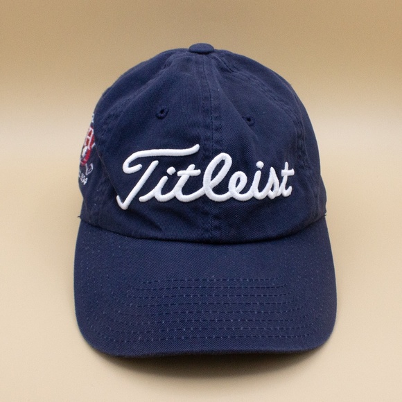 Titleist Hersey's Blue Adjustable Cap Golf Hat Men's Size OSFM - Picture 1 of 6